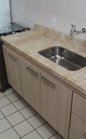 Apartamento à venda com 69m², 2 quartos e 1 vagaCozinha e Área de Serviço