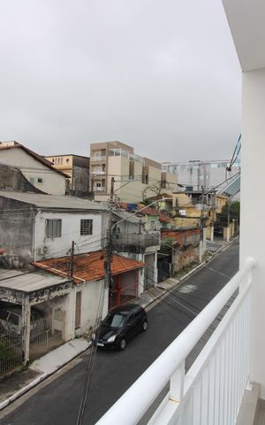 Apartamento para alugar com 60m², 2 quartos e sem vagaVaranda do quarto 2