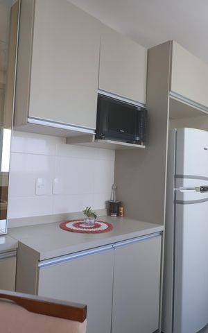 Apartamento à venda com 42m², 2 quartos e 1 vagaCozinha e Área de Serviço