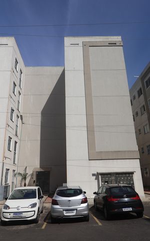 Apartamento à venda com 42m², 2 quartos e 1 vagaFachada do bloco