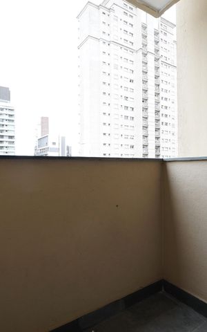 Apartamento à venda com 39m², 1 quarto e 1 vagaVaranda