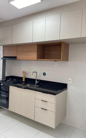 Apartamento para alugar com 55m², 2 quartos e 1 vaga