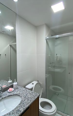 Apartamento para alugar com 55m², 2 quartos e 1 vaga