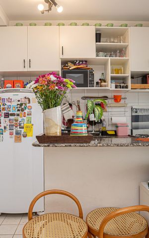 Apartamento à venda com 37m², 1 quarto e 1 vaga Apartamento à venda com 37m², 1 quarto e 1 vagaCozinha
