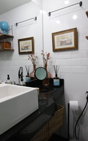 Apartamento à venda com 96m², 3 quartos e 1 vagaBanheiro Social
