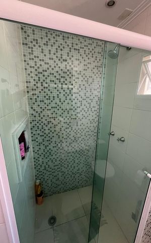 Apartamento à venda com 76m², 3 quartos e 2 vagas Apartamento à venda com 76m², 3 quartos e 2 vagasBanheiro 1