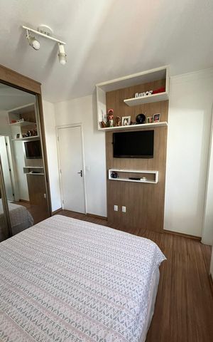Apartamento à venda com 76m², 3 quartos e 2 vagas Apartamento à venda com 76m², 3 quartos e 2 vagasQuarto 1
