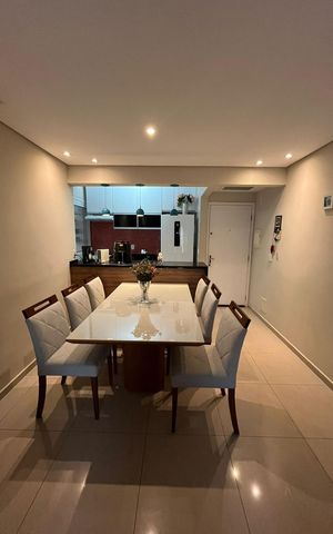 Apartamento à venda com 76m², 3 quartos e 2 vagas Apartamento à venda com 76m², 3 quartos e 2 vagasSala de Jantar