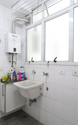 Apartamento para alugar com 114m², 3 quartos e 2 vagasQuarto e Área de serviço 