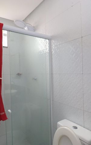 Studio para alugar com 24m², 1 quarto e sem vaga Studio para alugar com 24m², 1 quarto e sem vagaBanheiro
