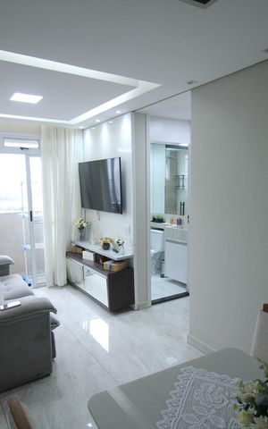 Apartamento à venda com 47m², 2 quartos e 1 vagaSala