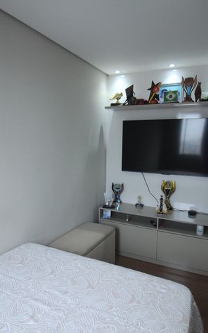 Apartamento à venda com 47m², 2 quartos e 1 vagaQuarto 2