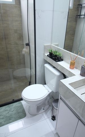 Apartamento à venda com 47m², 2 quartos e 1 vagaBanheiro