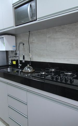 Apartamento à venda com 47m², 2 quartos e 1 vagaCozinha e Área de Serviço