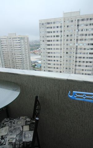 Apartamento à venda com 47m², 2 quartos e 1 vagaVaranda Sala
