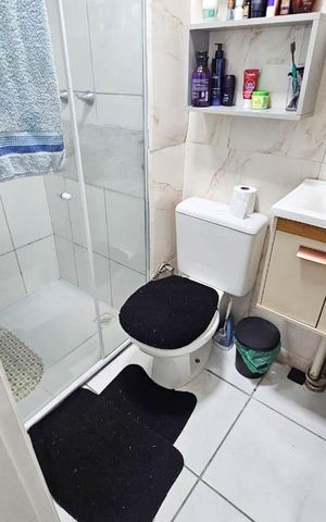 Apartamento para alugar com 55m², 2 quartos e 1 vaga Apartamento para alugar com 55m², 2 quartos e 1 vagaBanheiro