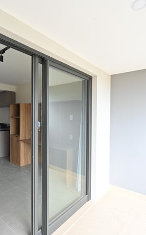 Studio para alugar com 26m², 1 quarto e sem vagaVaranda