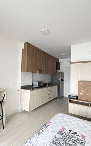 Apartamento para alugar com 27m², 1 quarto e sem vagaStudio