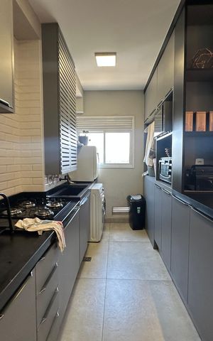 Apartamento à venda com 68m², 2 quartos e 2 vagas Apartamento à venda com 68m², 2 quartos e 2 vagasCozinha