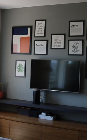 Apartamento à venda com 68m², 2 quartos e 2 vagas Apartamento à venda com 68m², 2 quartos e 2 vagasSala