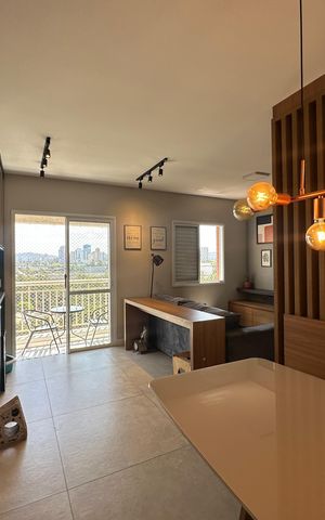 Apartamento à venda com 68m², 2 quartos e 2 vagas Apartamento à venda com 68m², 2 quartos e 2 vagasSala