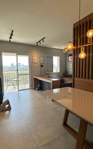 Apartamento à venda com 68m², 2 quartos e 2 vagas Apartamento à venda com 68m², 2 quartos e 2 vagasSala