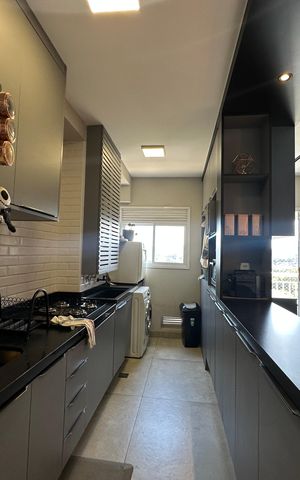 Apartamento à venda com 68m², 2 quartos e 2 vagas Apartamento à venda com 68m², 2 quartos e 2 vagasCozinha