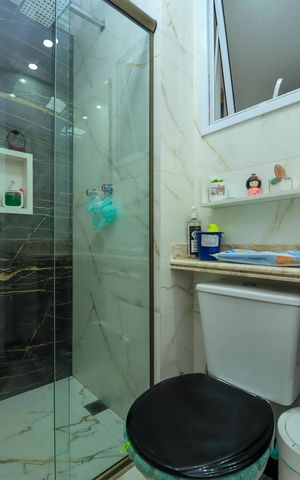 Apartamento para alugar com 71m², 2 quartos e 2 vagas Apartamento para alugar com 71m², 2 quartos e 2 vagasBanheiro