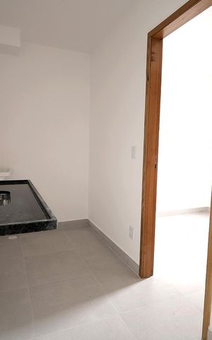 Apartamento à venda com 35m², 2 quartos e sem vaga Apartamento à venda com 35m², 2 quartos e sem vagaCozinha e Área de Serviço