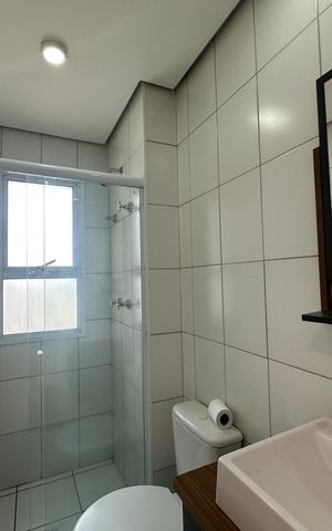 Apartamento para alugar com 57m², 2 quartos e 1 vaga Apartamento para alugar com 57m², 2 quartos e 1 vagaBanheiro