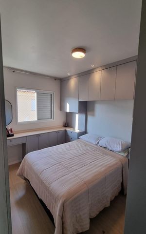 Casa de condomínio à venda com 50m², 2 quartos e 1 vaga Casa de condomínio à venda com 50m², 2 quartos e 1 vagaQuarto 1