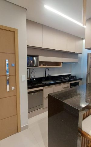 Apartamento à venda com 64m², 2 quartos e 2 vagas Apartamento à venda com 64m², 2 quartos e 2 vagascozinha
