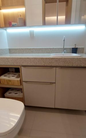 Apartamento à venda com 64m², 2 quartos e 2 vagas Apartamento à venda com 64m², 2 quartos e 2 vagasbaheiro 1