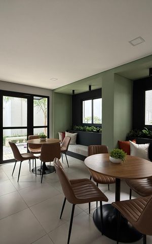 Studio para alugar com 27m², 1 quarto e sem vaga