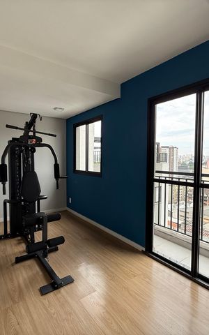 Studio para alugar com 27m², 1 quarto e sem vaga