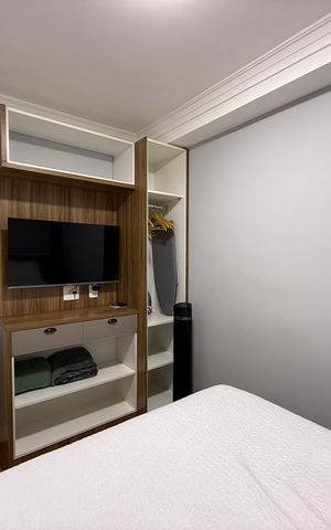 Studio para alugar com 27m², 1 quarto e sem vaga