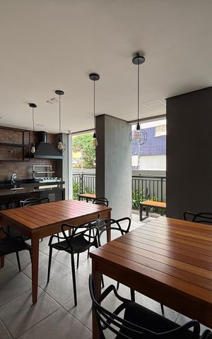 Studio para alugar com 27m², 1 quarto e sem vaga