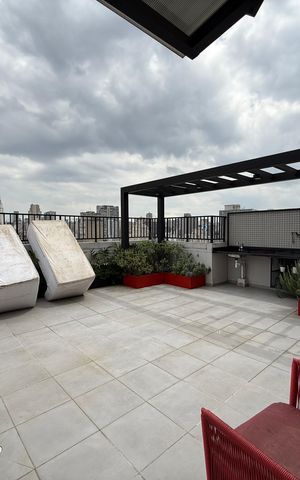 Studio para alugar com 27m², 1 quarto e sem vaga