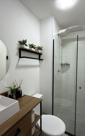 Studio para alugar com 27m², 1 quarto e sem vaga