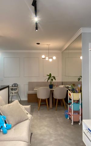 Apartamento à venda com 48m², 2 quartos e 1 vaga Apartamento à venda com 48m², 2 quartos e 1 vagaSala - Cozinha