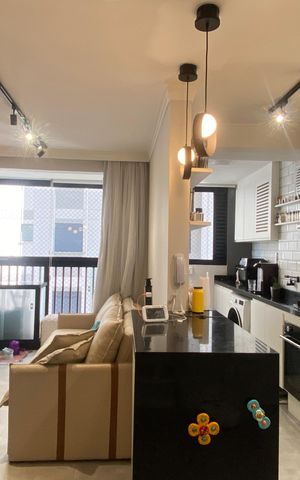 Apartamento à venda com 48m², 2 quartos e 1 vaga Apartamento à venda com 48m², 2 quartos e 1 vagaSala - Cozinha