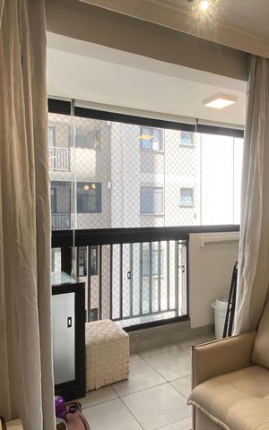 Apartamento à venda com 48m², 2 quartos e 1 vaga Apartamento à venda com 48m², 2 quartos e 1 vagaSala - Cozinha
