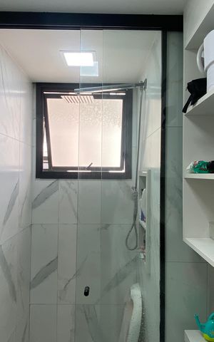 Apartamento à venda com 48m², 2 quartos e 1 vaga Apartamento à venda com 48m², 2 quartos e 1 vagaBanheiro