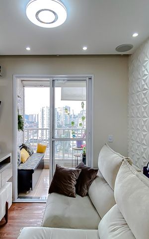 Apartamento à venda com 60m², 2 quartos e 1 vaga Apartamento à venda com 60m², 2 quartos e 1 vagaSala