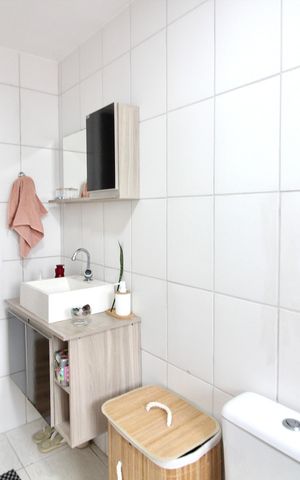 Apartamento à venda com 52m², 2 quartos e sem vaga Apartamento à venda com 52m², 2 quartos e sem vagaBanheiro