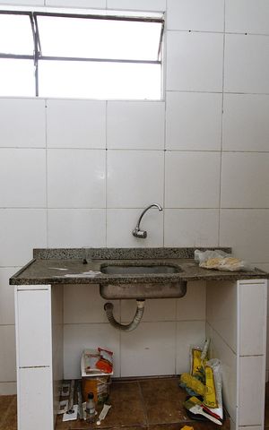 Casa para alugar com 60m², 2 quartos e sem vagaCozinha e Área de Serviço