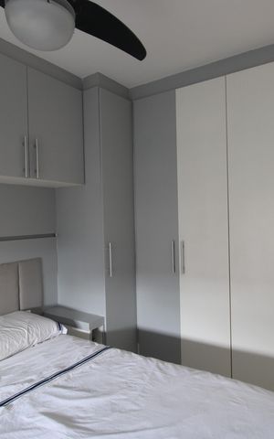 Apartamento à venda com 54m², 2 quartos e 1 vagaQuarto 2