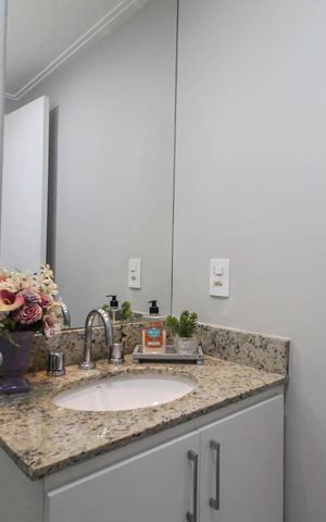 Apartamento à venda com 120m², 3 quartos e 2 vagasBanheiro