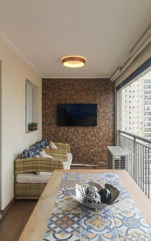 Apartamento à venda com 120m², 3 quartos e 2 vagasVaranda da Sala