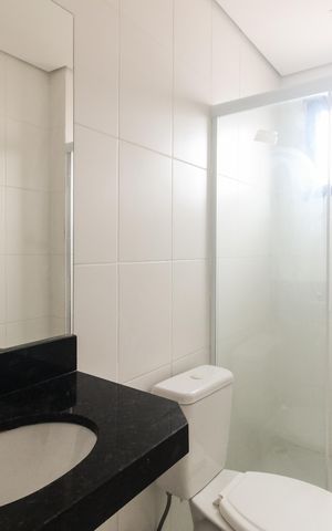 Apartamento para alugar com 50m², 2 quartos e 1 vagaBanheiro 